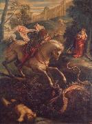 St.George and the Dragon Tintoretto